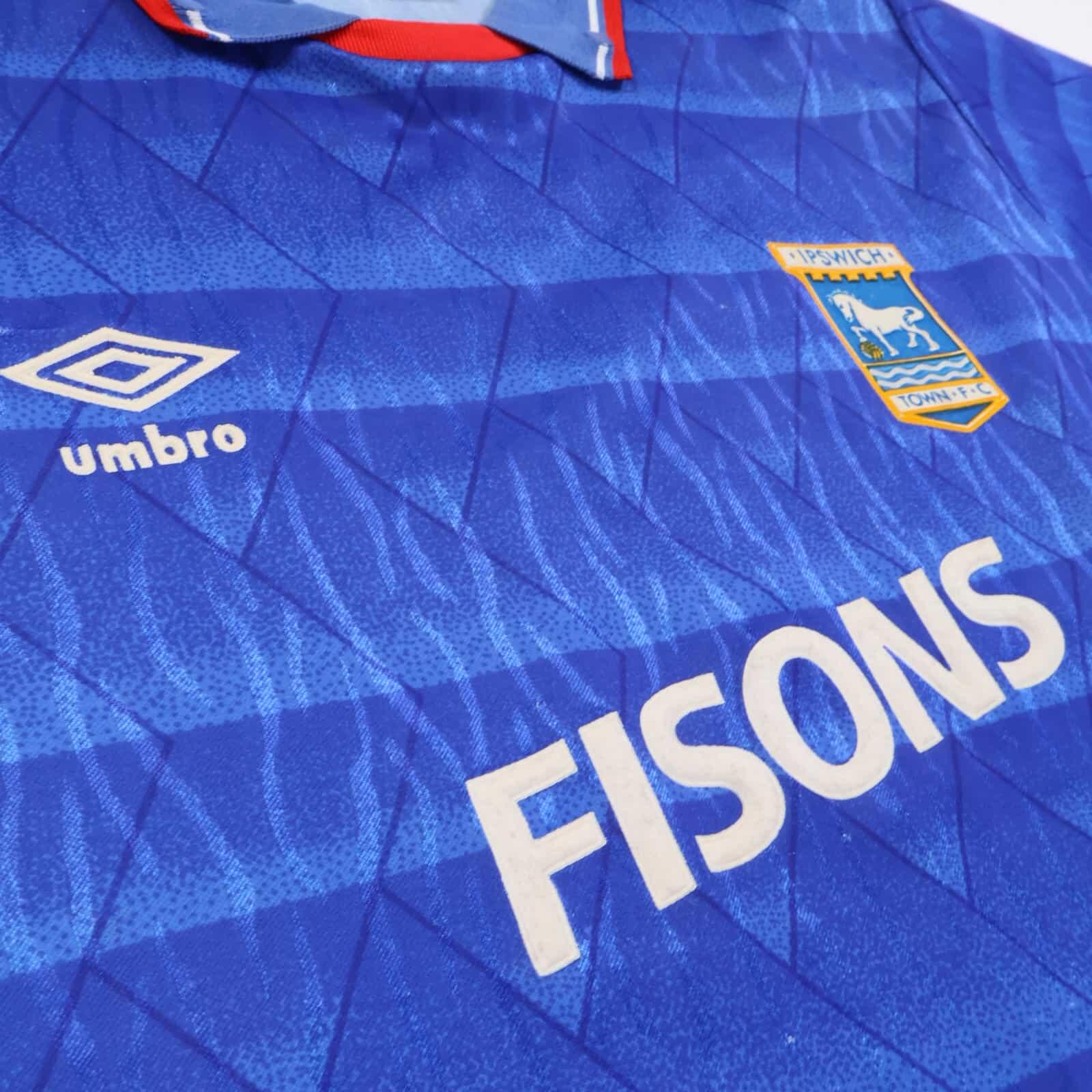 Ipswich Town 1989/92 Home Shirt - M