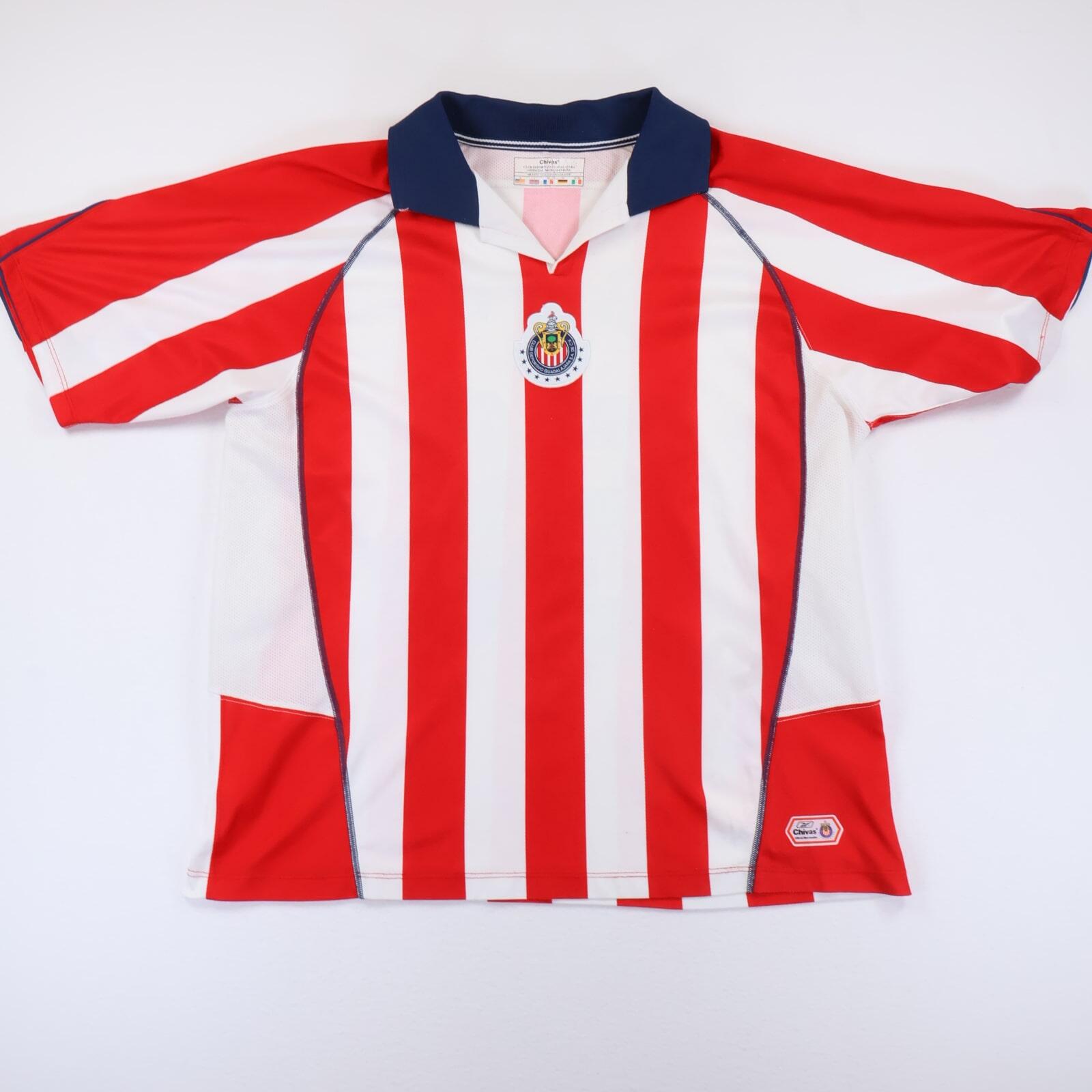 Club Deportivo Guadalajara Bofo #58 2003/04 Home Shirt - L- FRONT