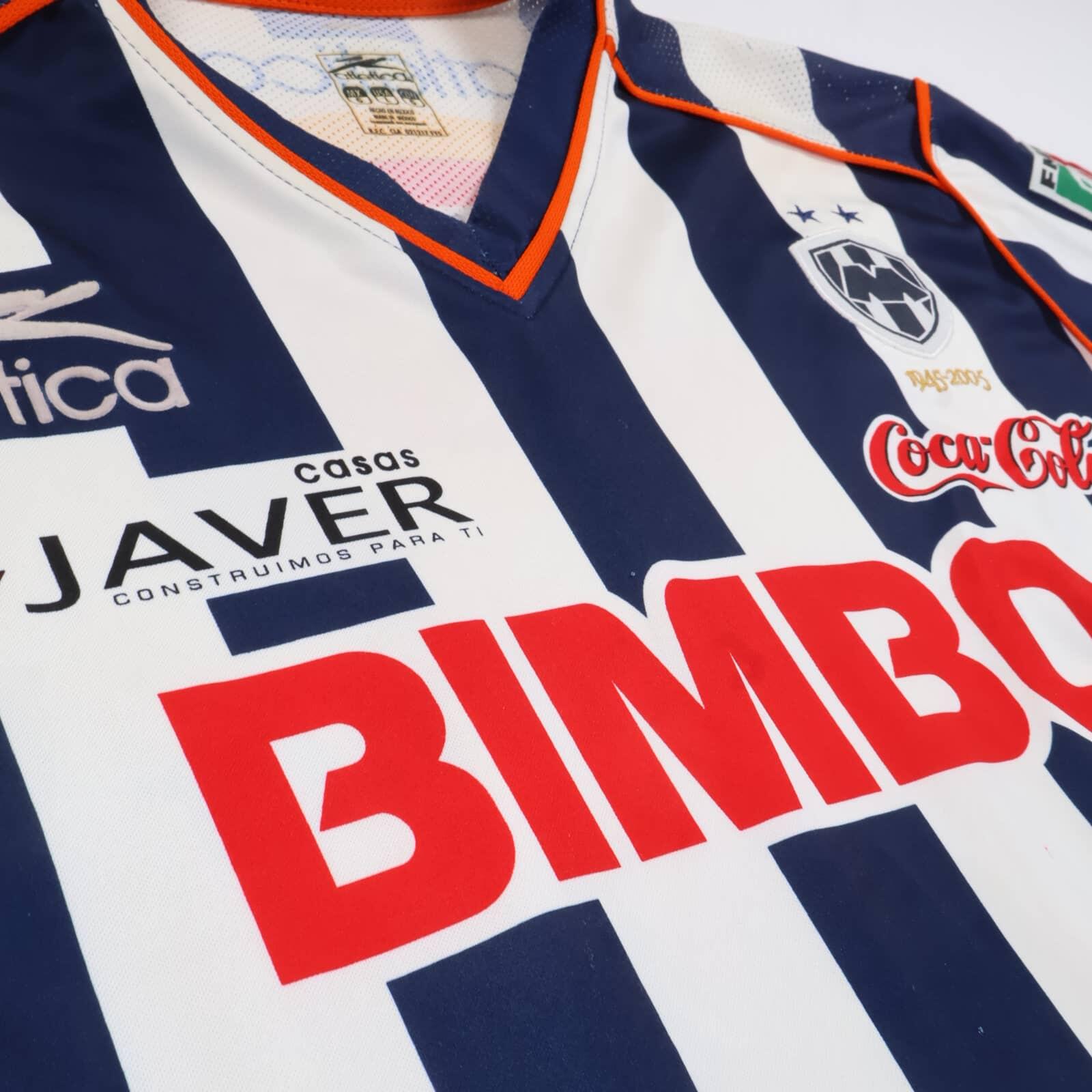C.F. Monterrey #10 2004/05 Home Shirt - L- BACK