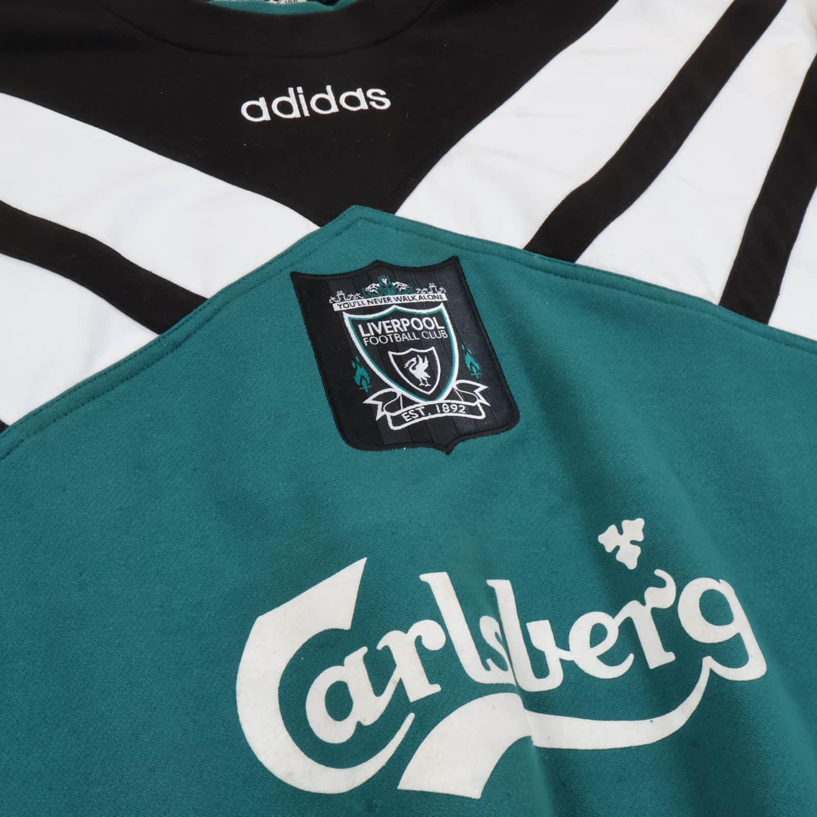 Liverpool F.C 1995/96 Sweatshirt - L- BACK
