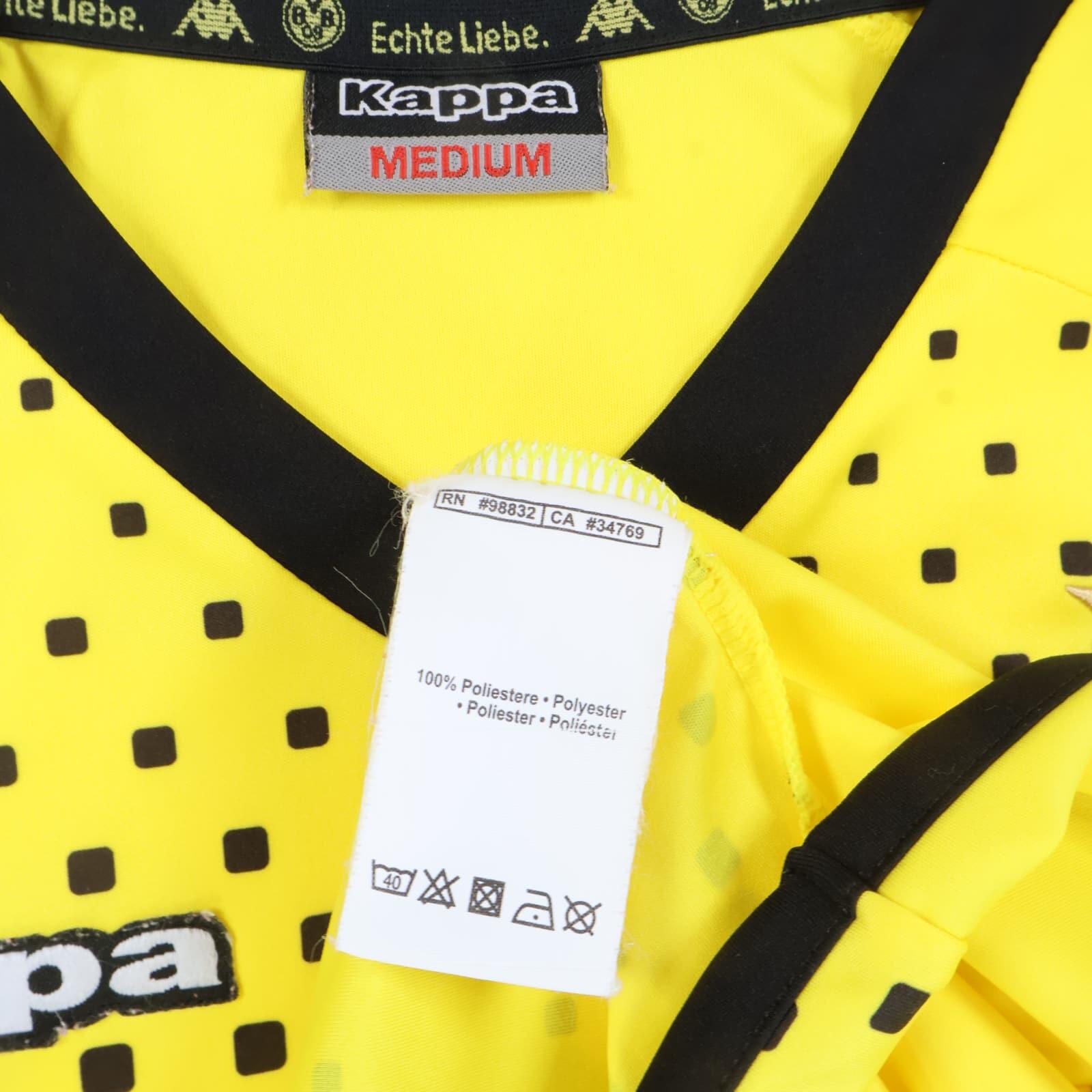 Borussia Dortmund 2011/12 Home Shirt - M- BACK