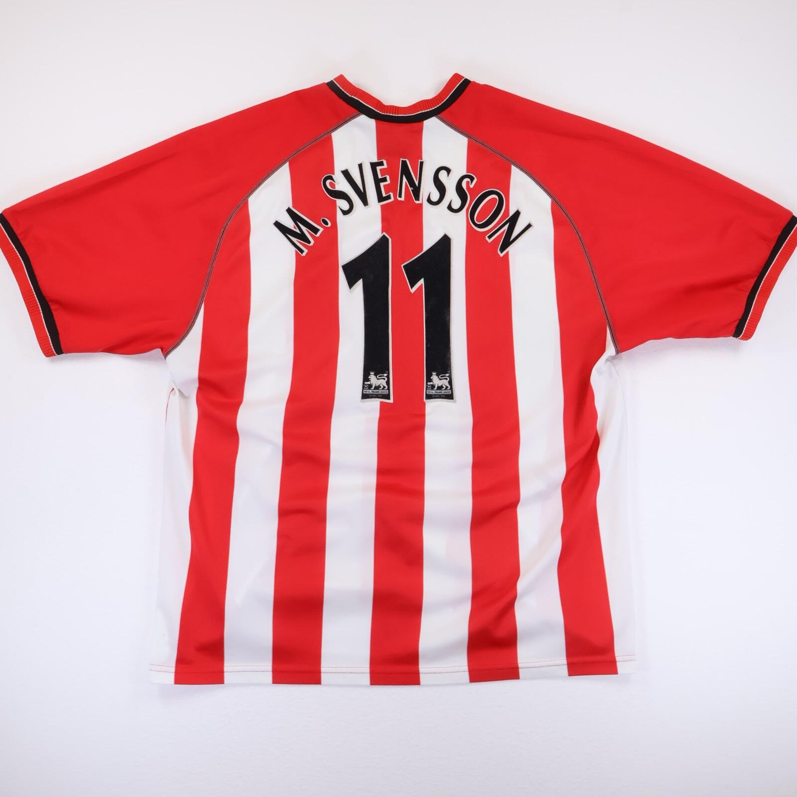 Southampton F.C M. Svensson #11 2003/05 Home Shirt - XL- FRONT