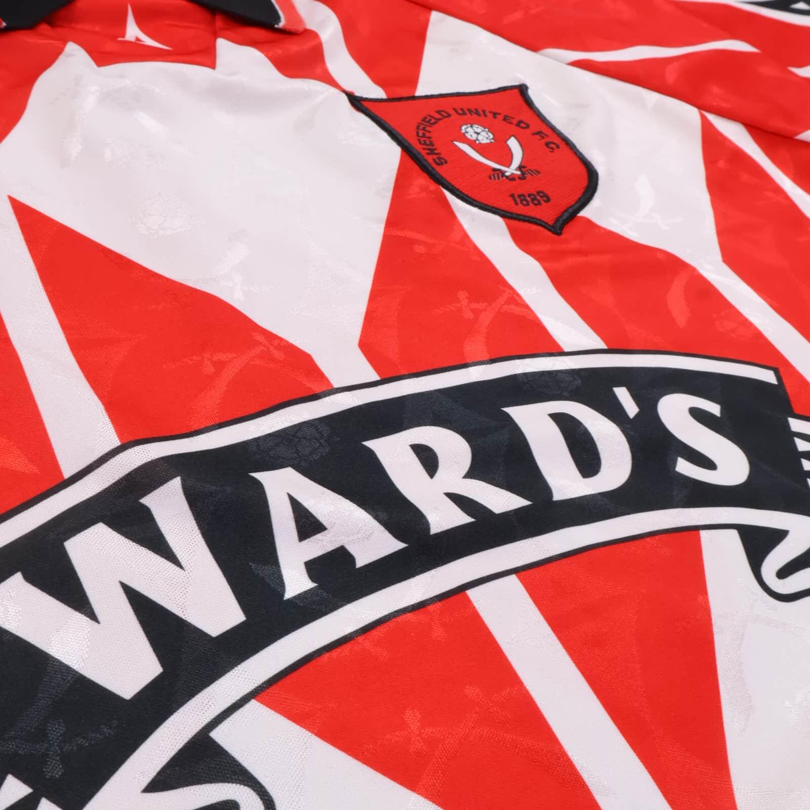 Sheffield United F.C 1995/96 Home Shirt - XL- BACK