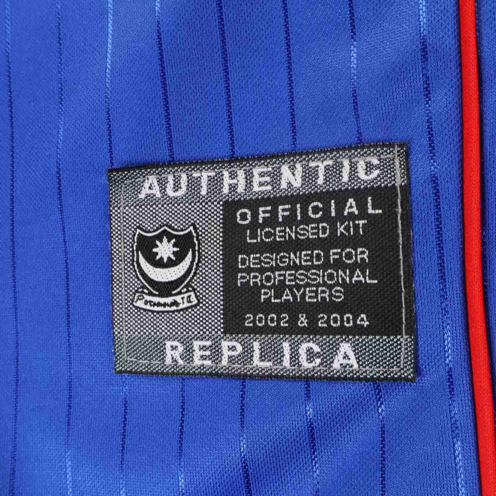 Portsmouth F.C 2002/04 Home Shirt - M