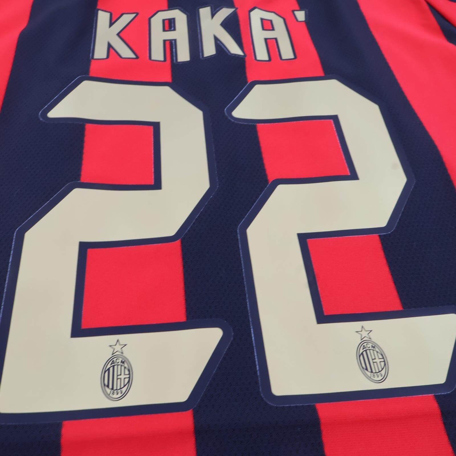 Ac Milan Kaka #8 2005/06 Home Shirt - M