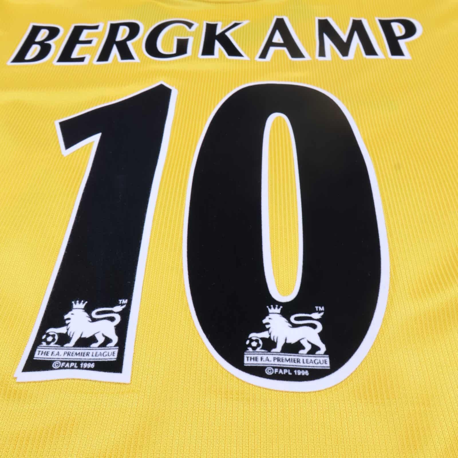 Arsenal Bergkamp #10 1999/01 Away Shirt - XL