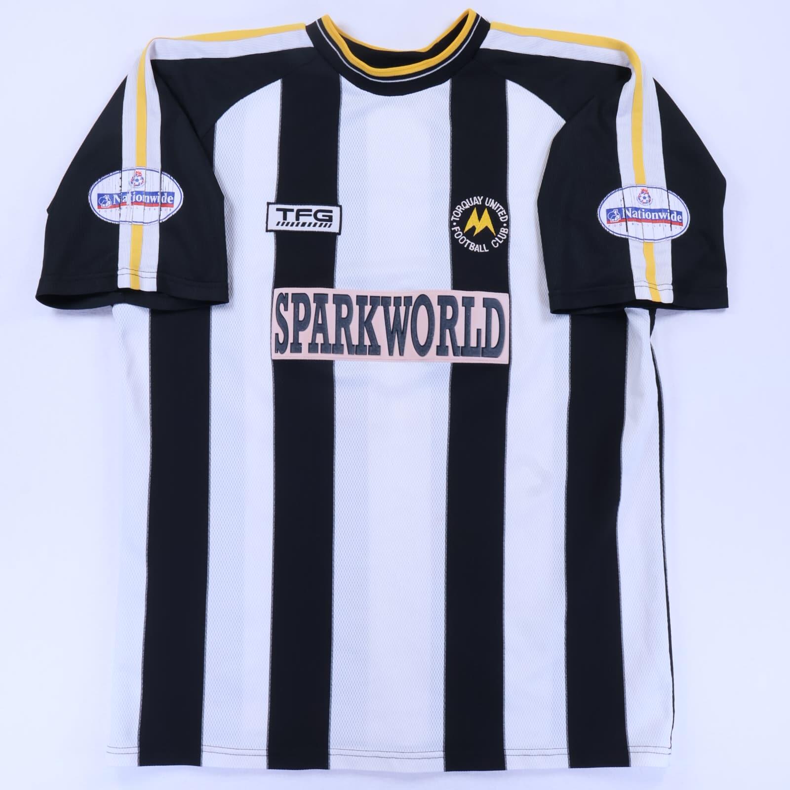 Torquay United #22 2002/04 Home Shirt - XL- FRONT