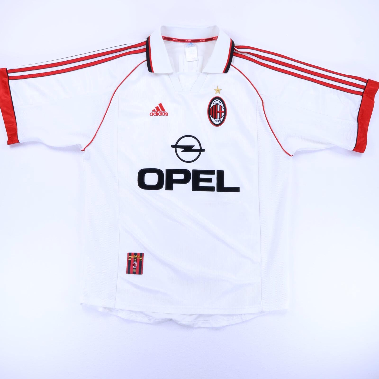 Ac Milan Beirhoff #20 1998/00 Away Shirt - L- BACK