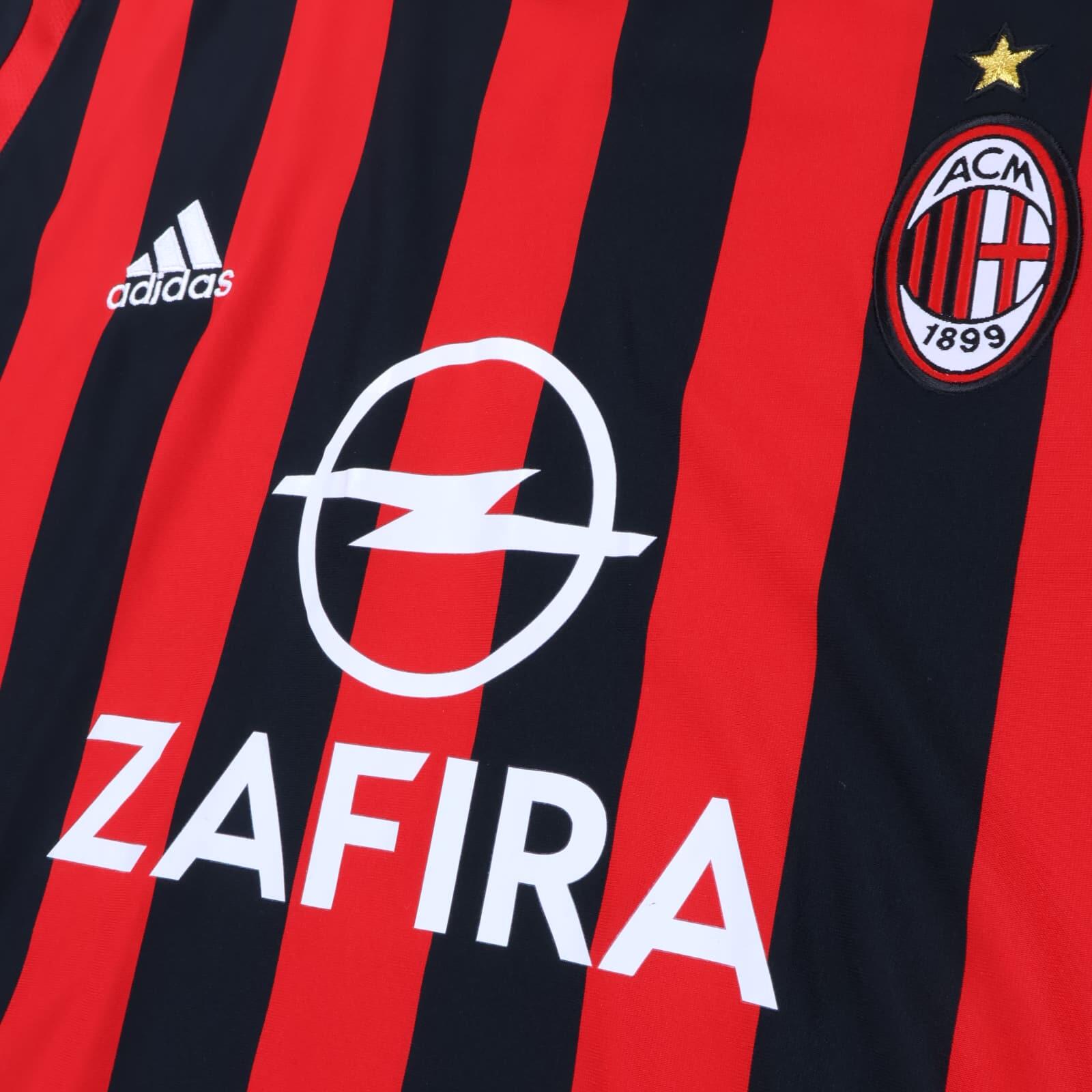 Ac Milan Nesta #13 2005/06 Home Shirt - L
