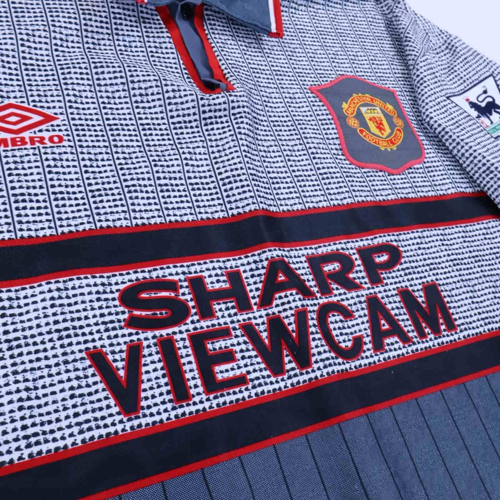 Manchester United Scholes #22 1995/96 Away Shirt - M