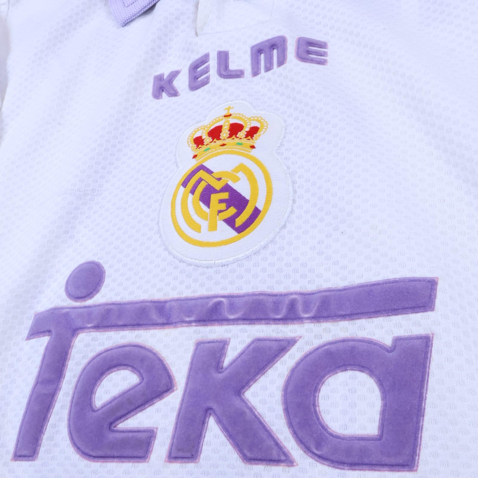 Real Madrid Mijatovic #8 1997/98 Home Shirt - L