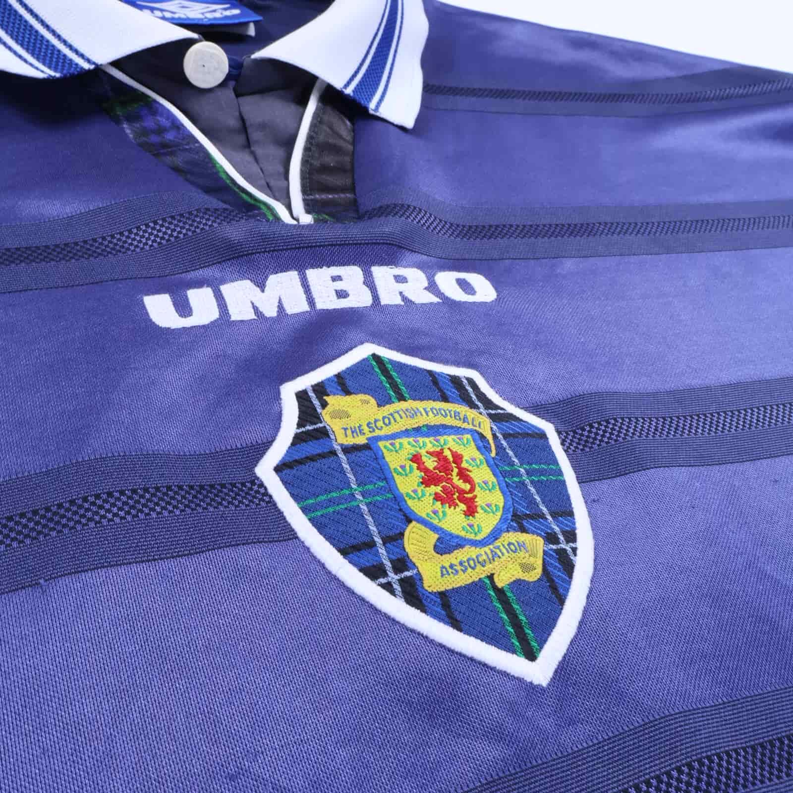 Scotland 1998/ World Cup Home Shirt - XL- BACK