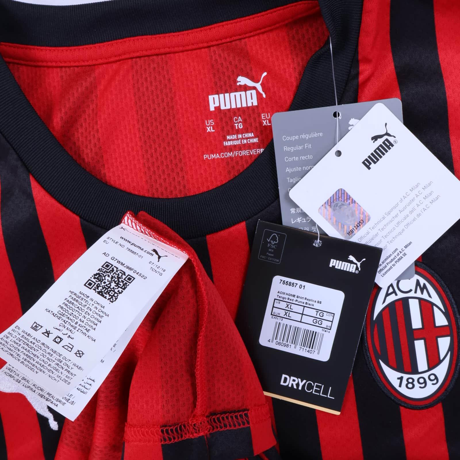 Ac Milan 2019/20 Home Shirt - XL