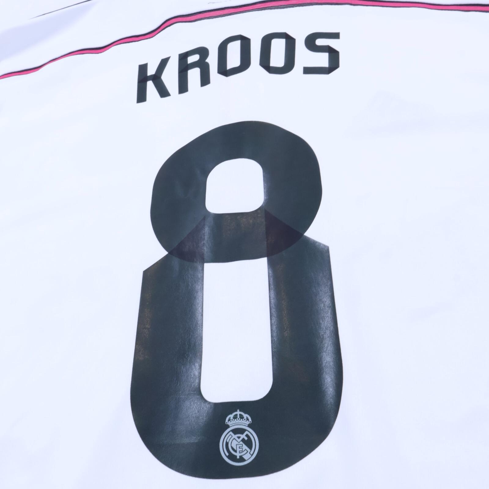 Real Madrid Kroos #8 2014/15 Home Shirt - L
