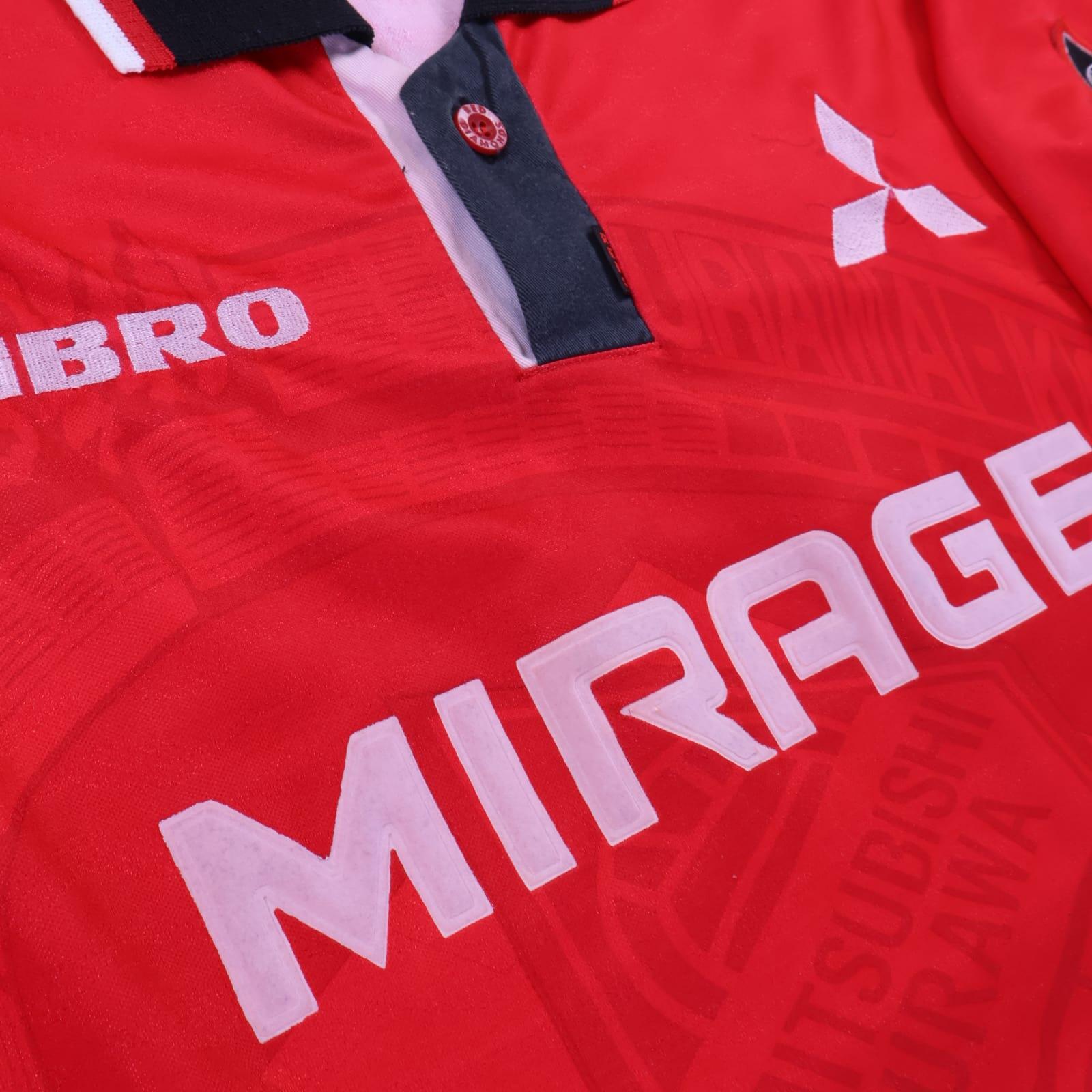 Urawa Red Diamonds 1996/98 Home Shirt - S- BACK