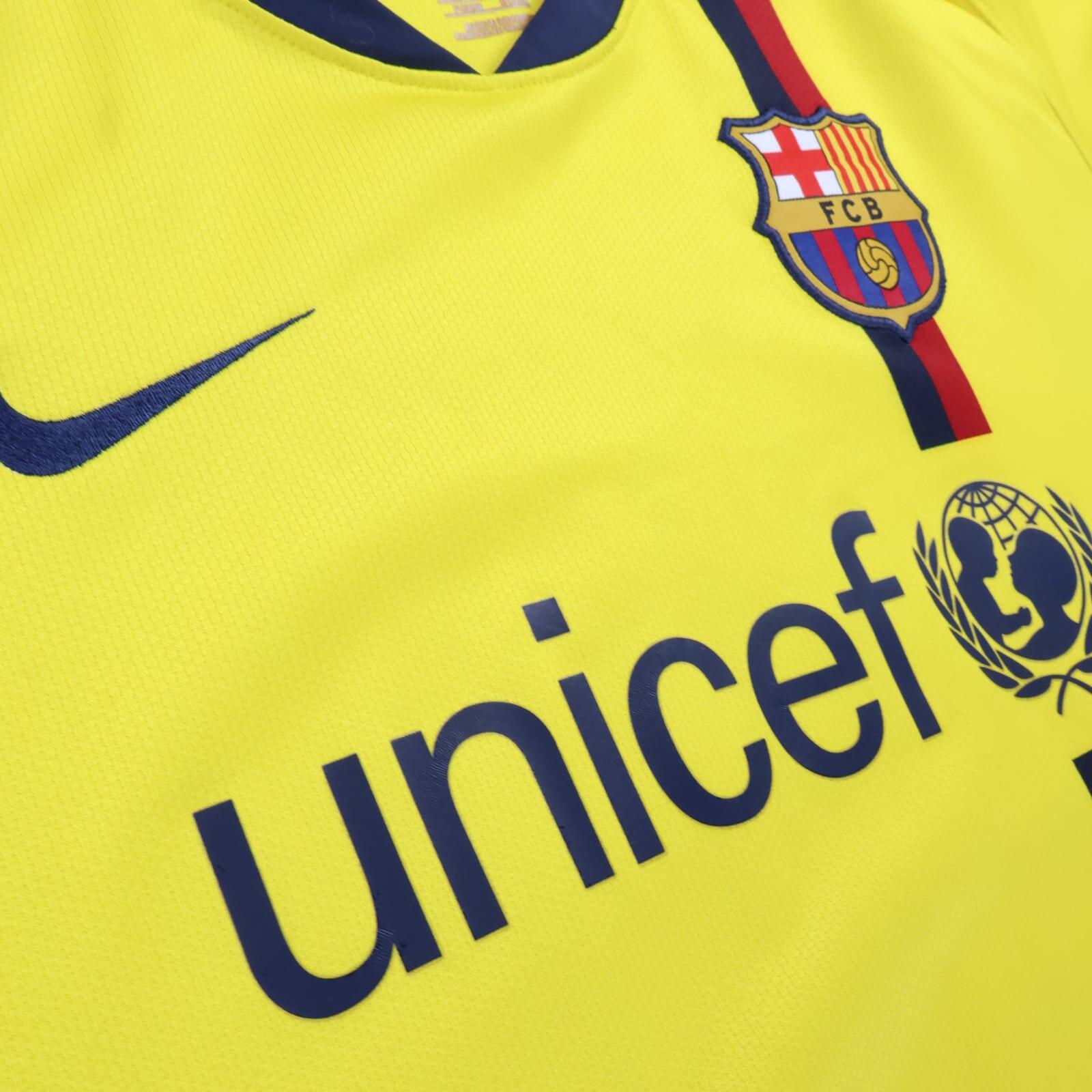 Barcelona 2008/09 Away Shirt - L- BACK