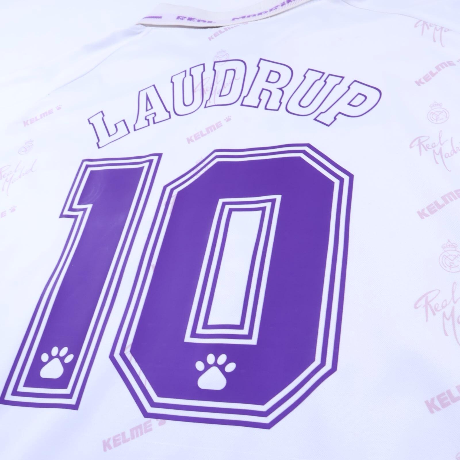 Real Madrid Laudrup #10 1994/96 Home Shirt - XL- TAGS