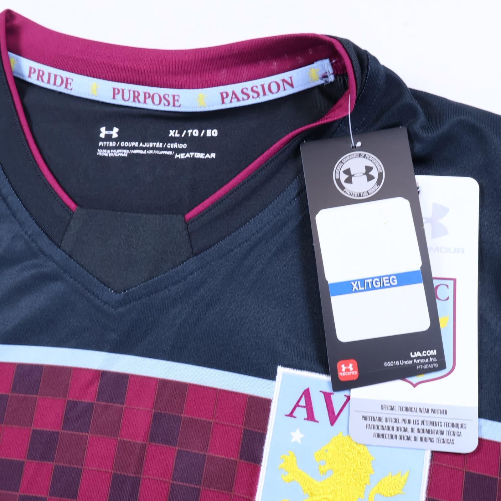 Aston Villa 2017/18 Away Shirt - XL