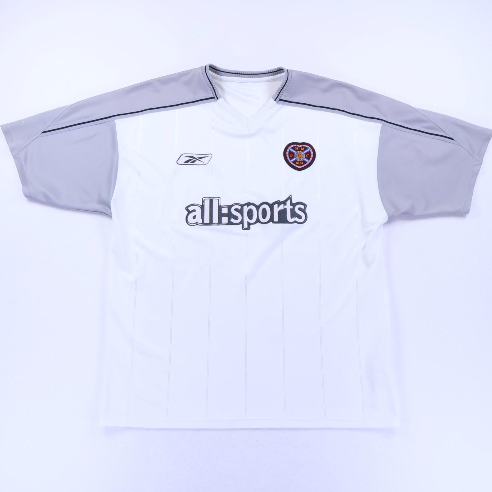 Heart Of Midlothian 2003/04 Away Shirt - L- FRONT