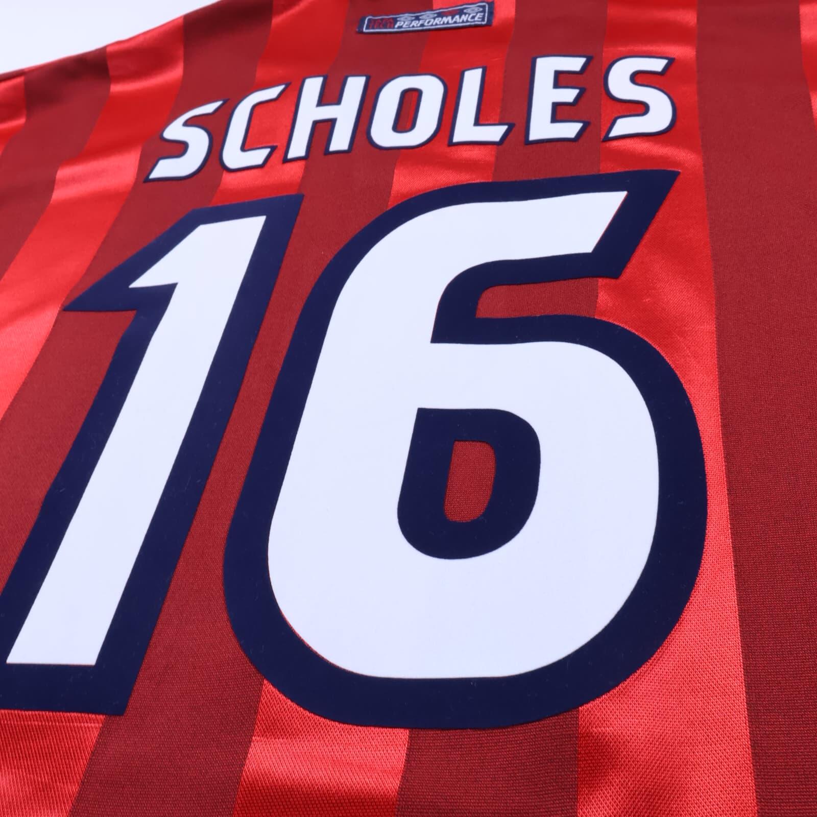 England Scholes #16 1997/99 Away Shirt - M- TAGS