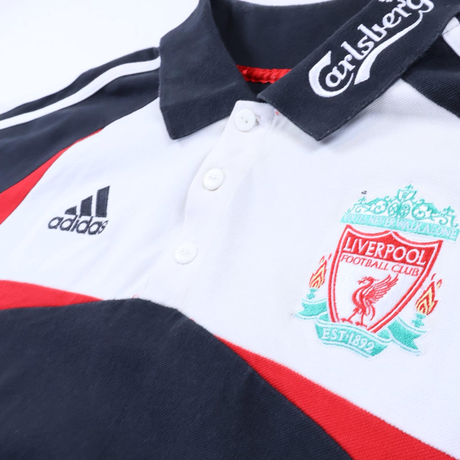 Liverpool F.C 2007/08 Polo Shirt - L- BACK