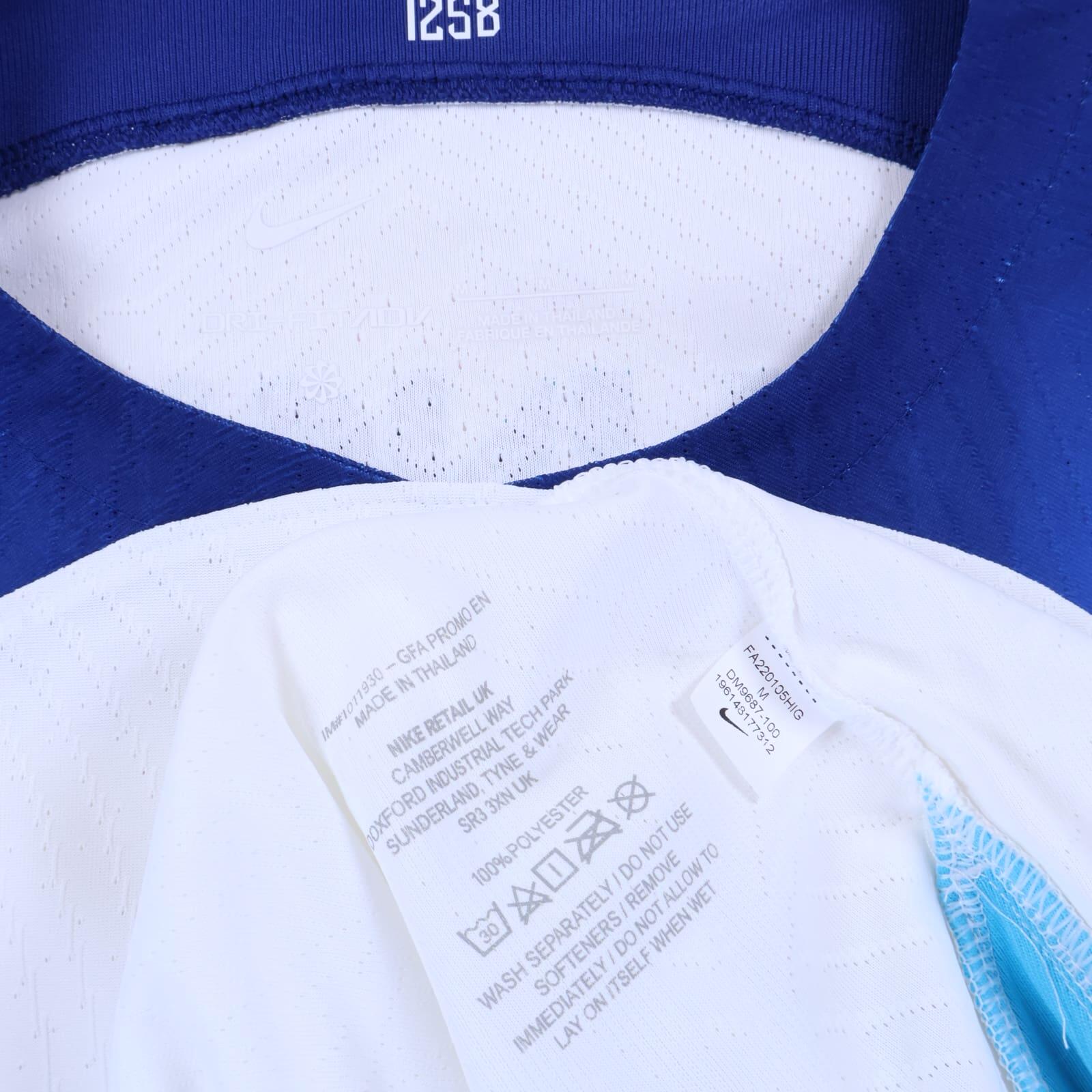 England Bellingham #10 2022/23 Home Shirt - Match Issue - S- TAGS