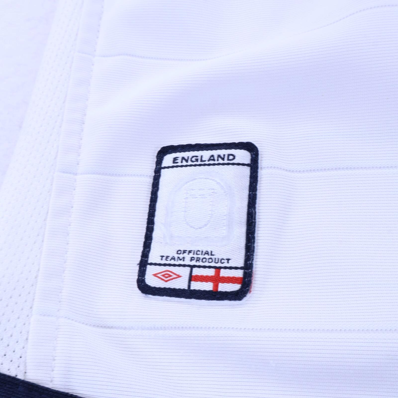 England Beckham #7 2003/05 Home Shirt - Reversible - KIDS - XLB