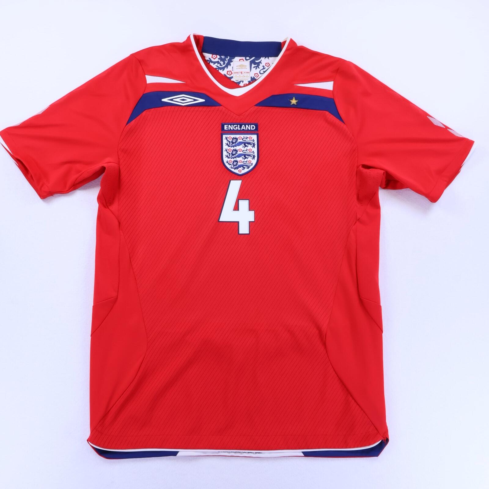 England Gerrard #4 2008/10 Away Shirt - XL- BACK