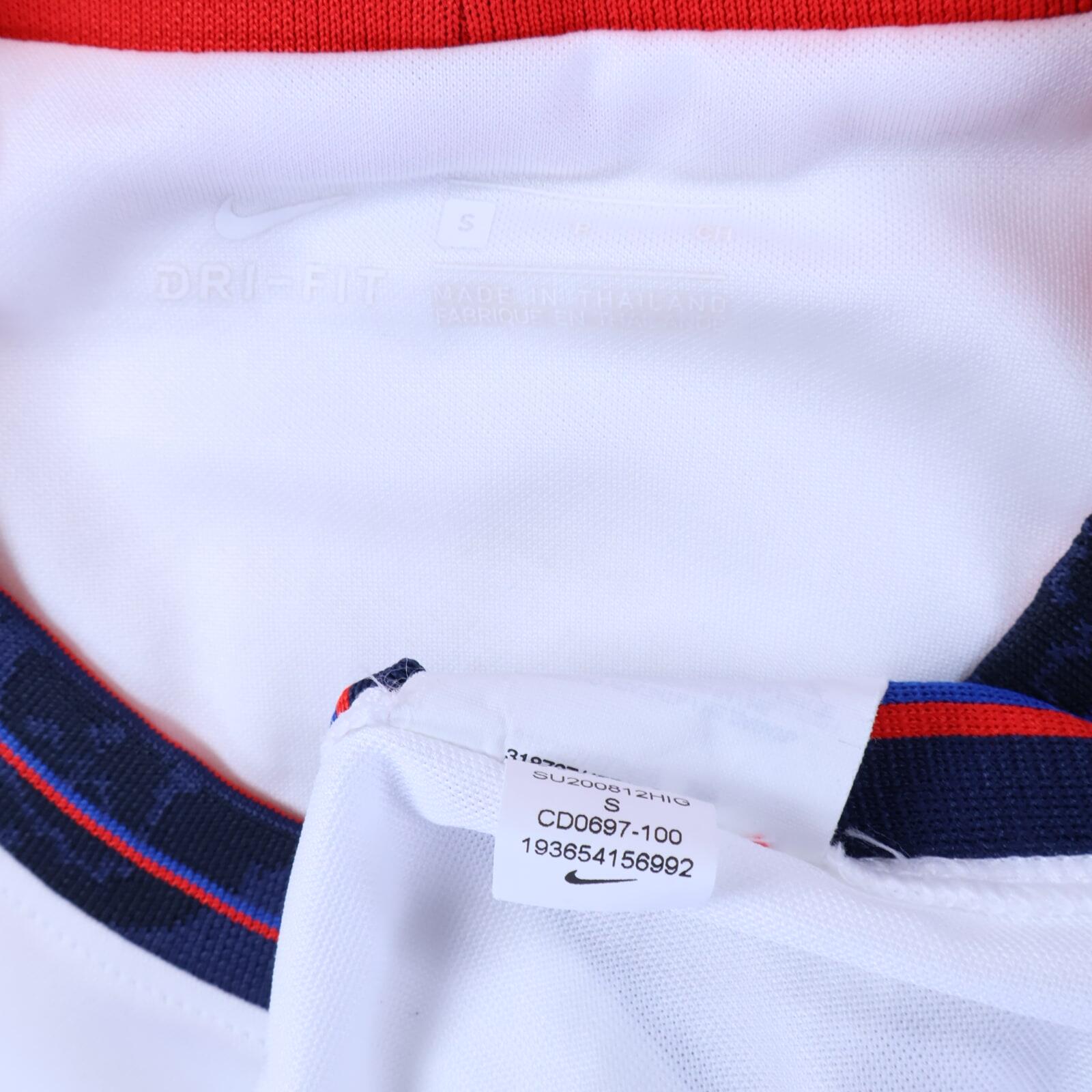 England Rice #4 2020/22 Home Shirt - S