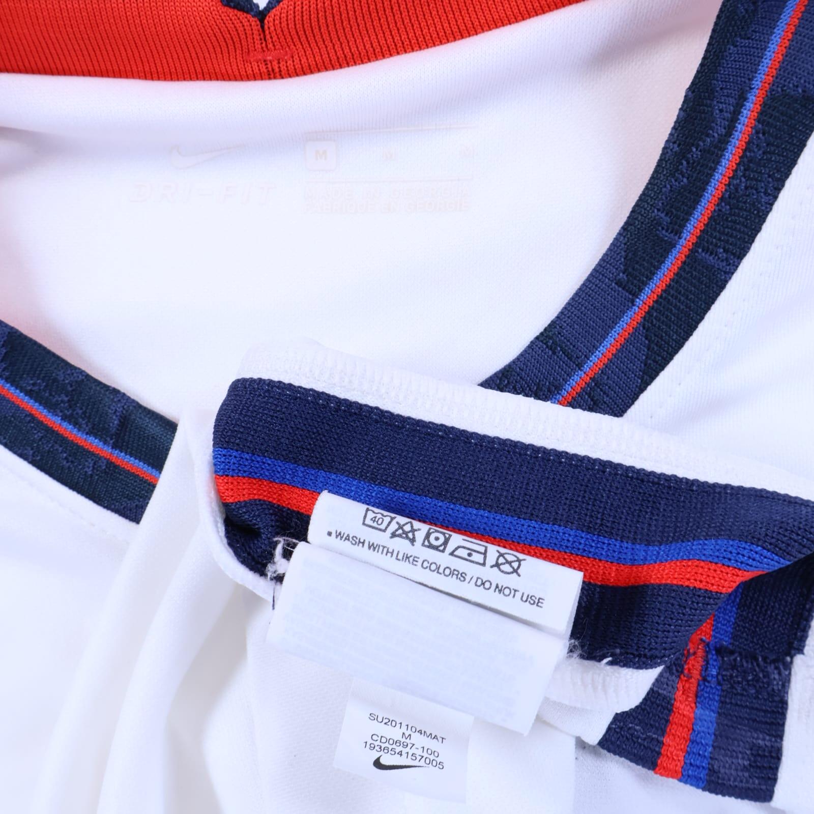 England Rice #4 2020/22 Home Shirt - M