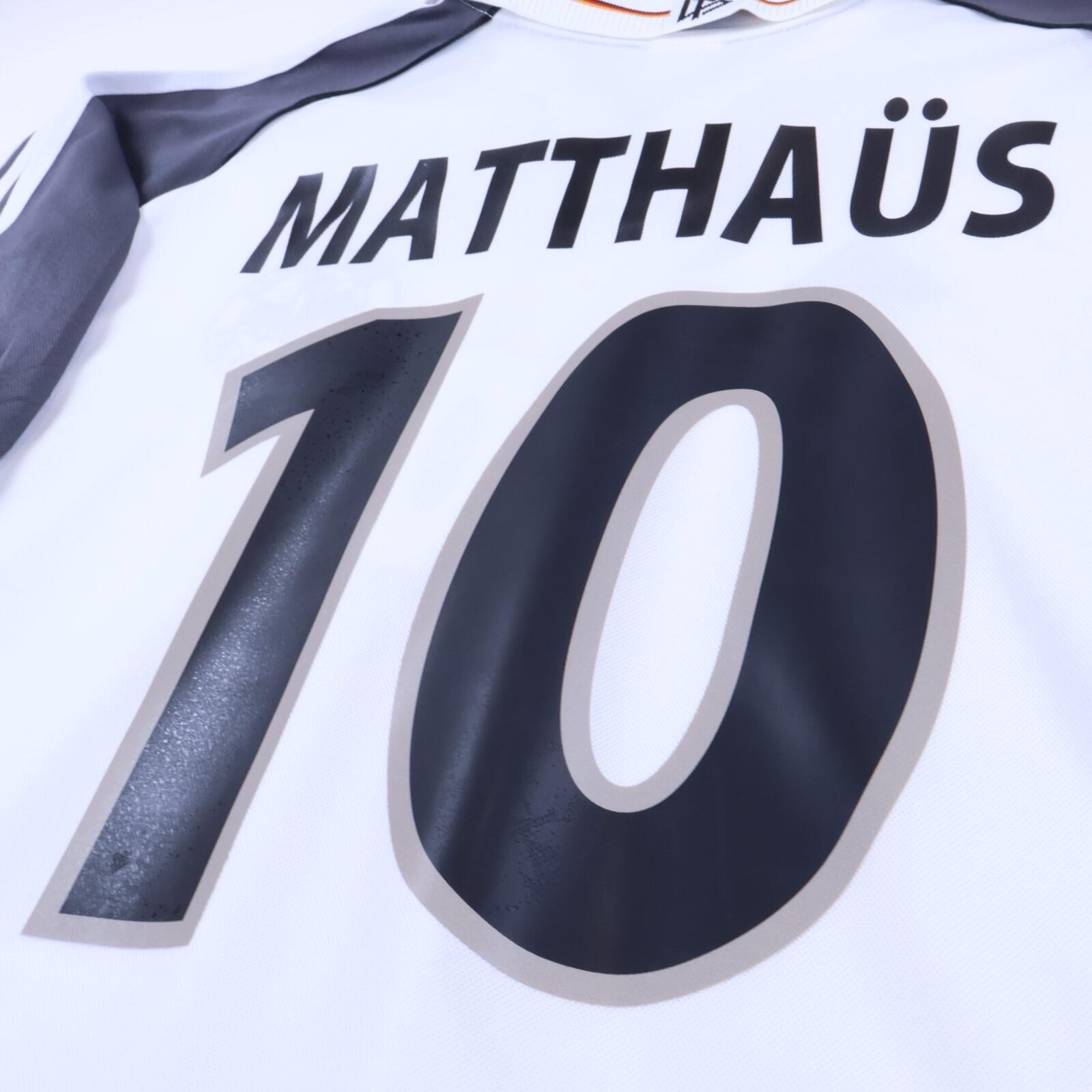 Germany Matthaus #10 2000/02 Home Shirt - XL- TAGS