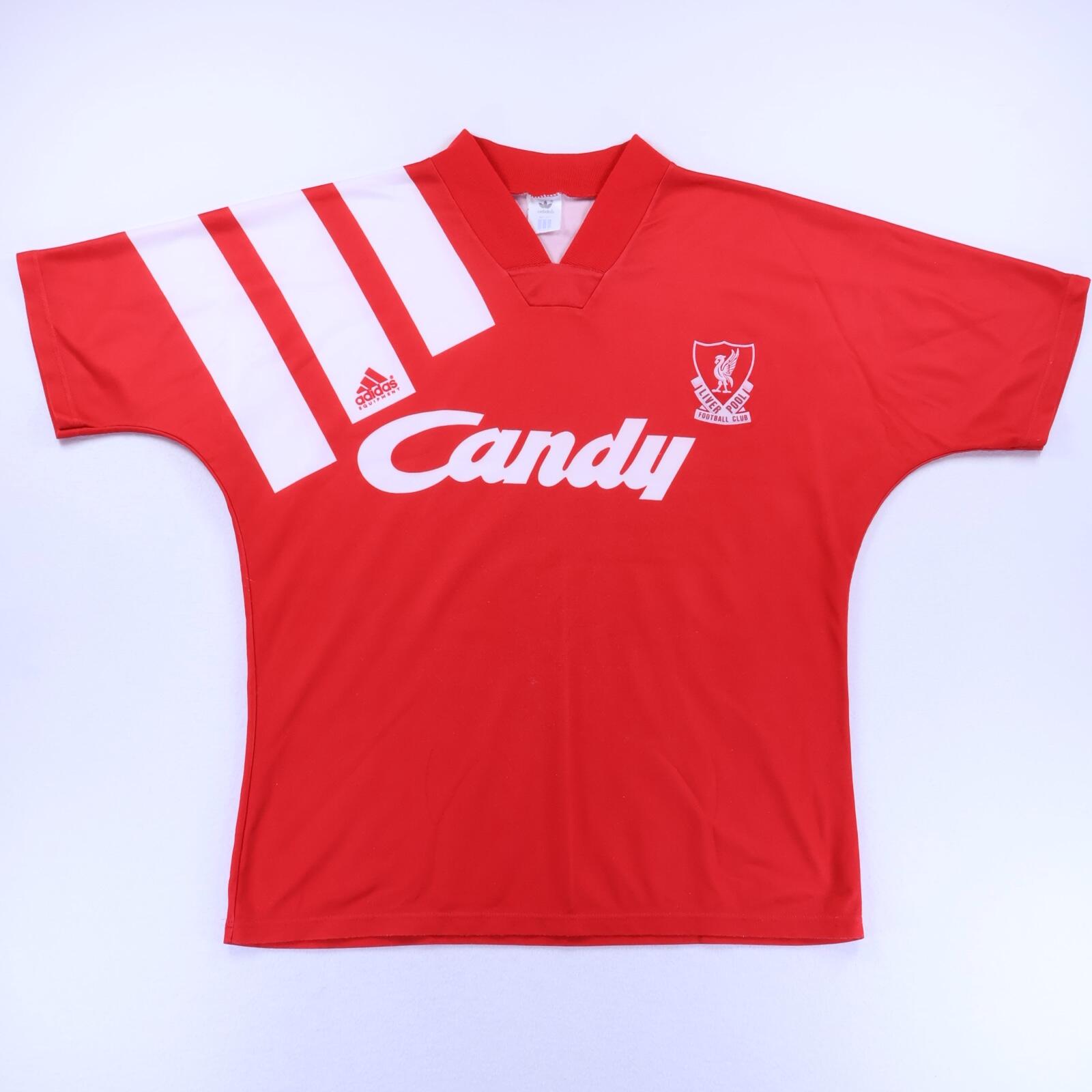 Liverpool F.C 1991/92 Home Shirt - L- FRONT