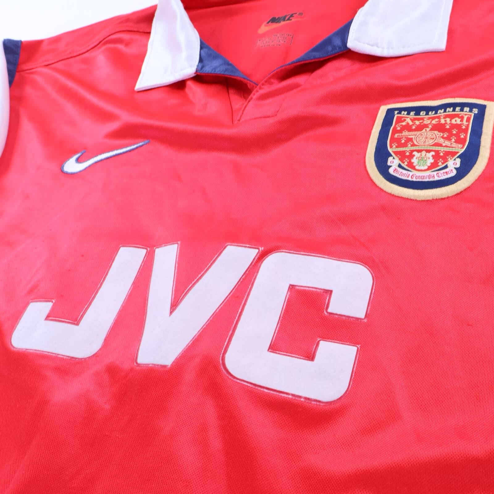 Arsenal Bergkamp #10 1998/99 Home Shirt - L