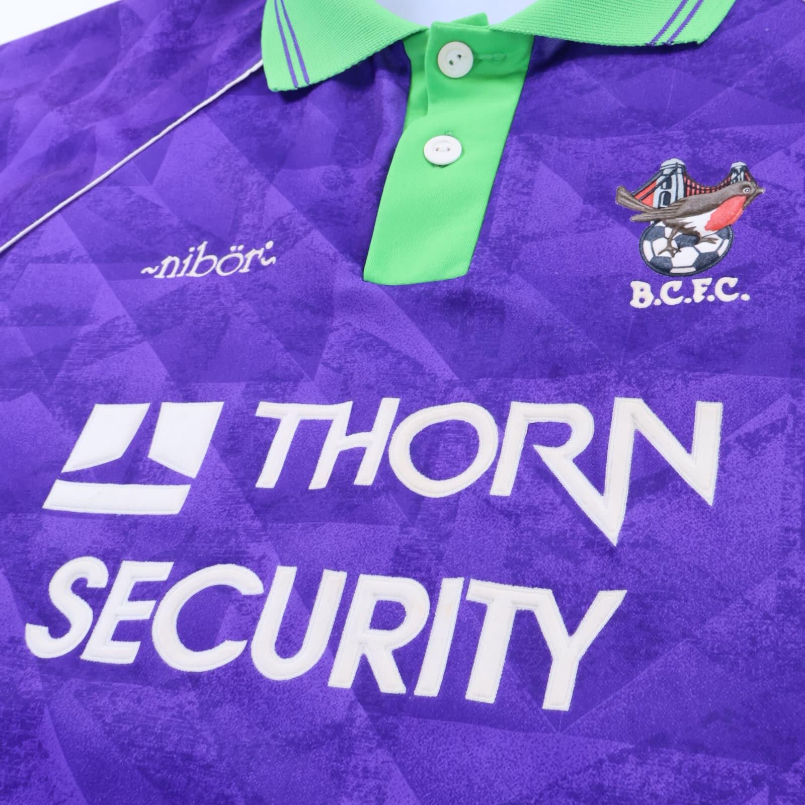 Bristol City F.C 1992/94 Away Shirt - L- BACK