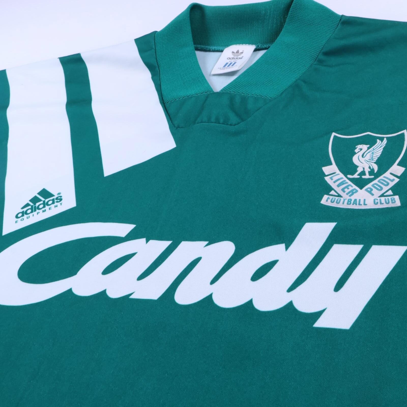Liverpool F.C 1991/92 Away Shirt - XL- BACK