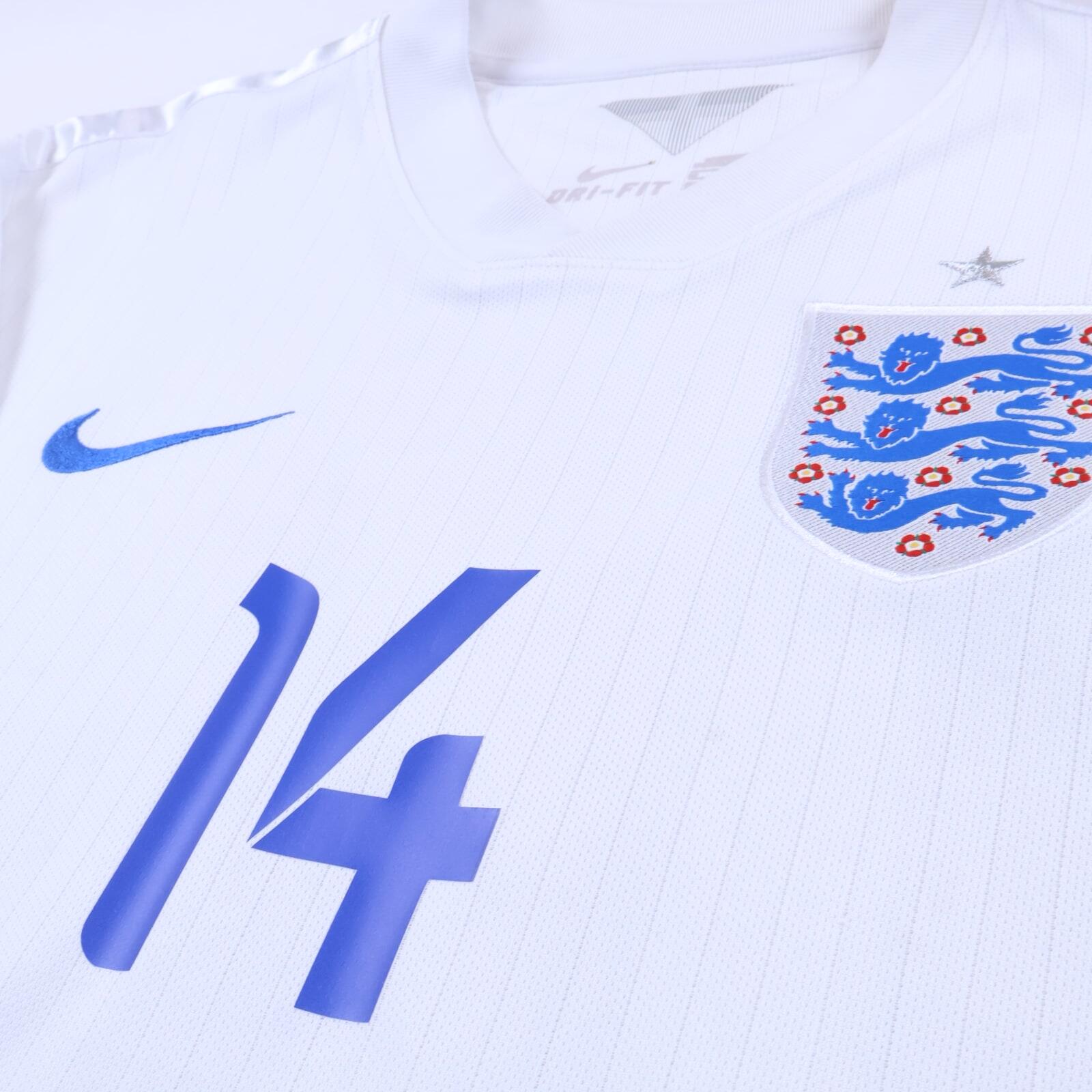England Henderson #14 2014/15 Home Shirt - L