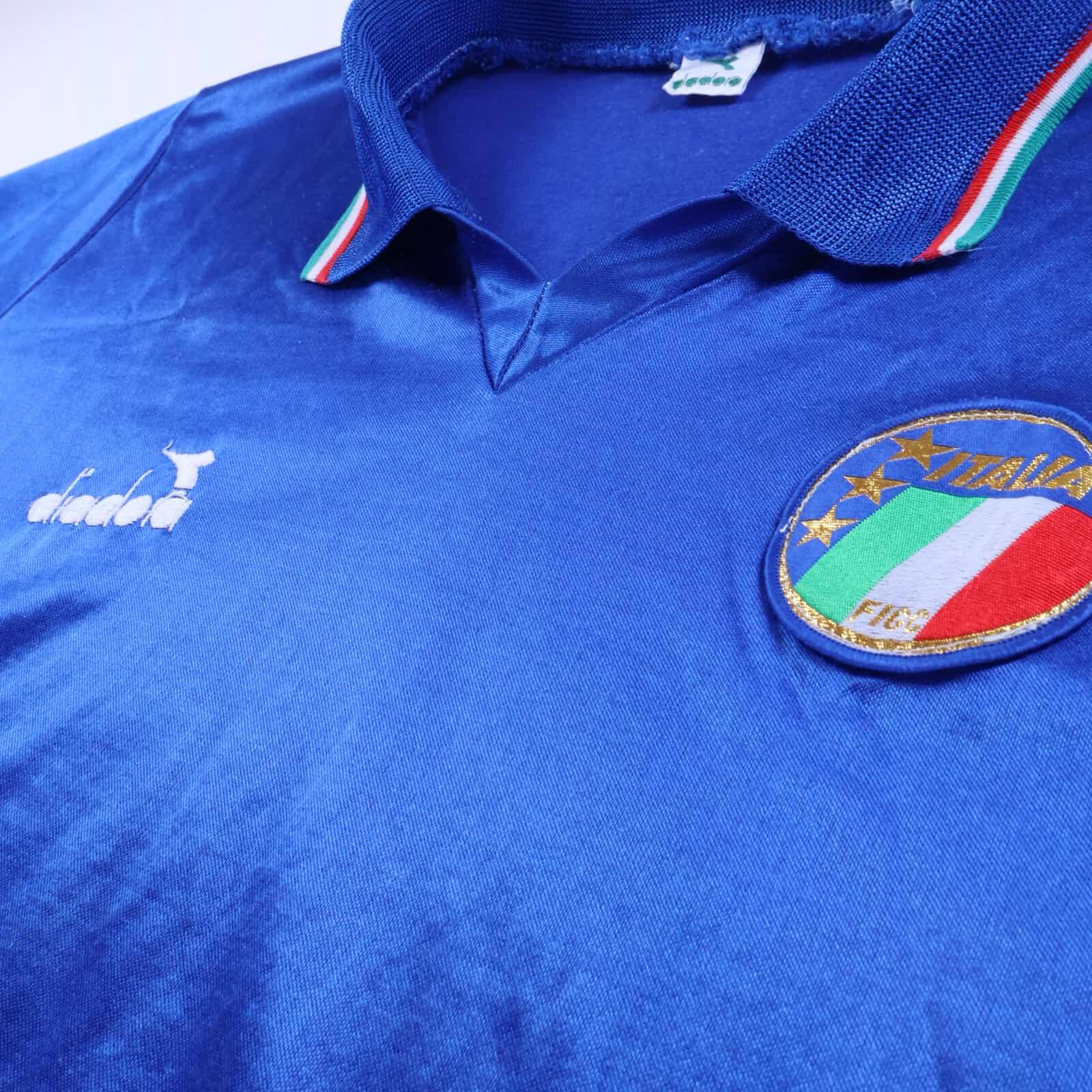 Italy 1986/90 Home Shirt - M- BACK