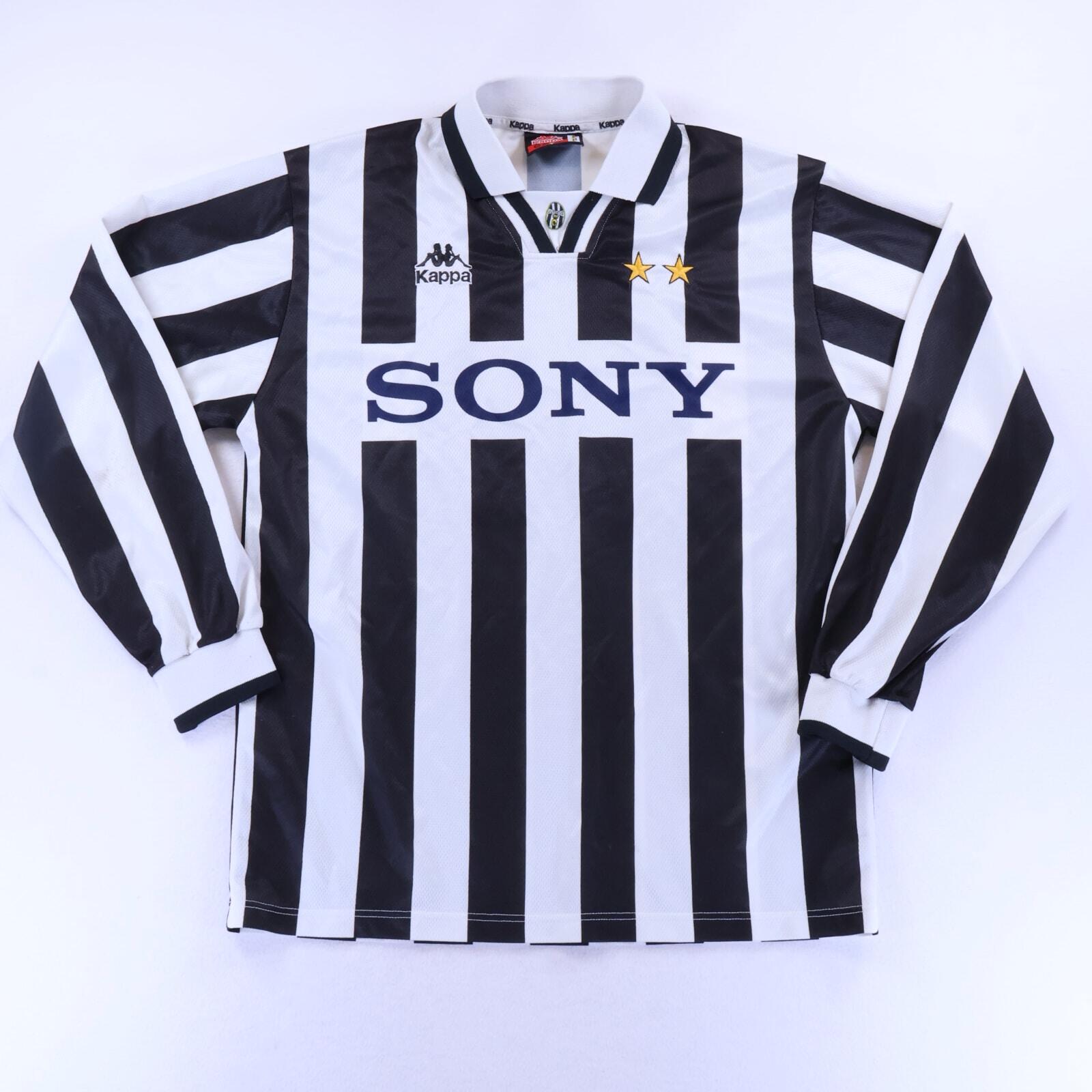 Juventus 1995/97 Home Shirt - L- BACK