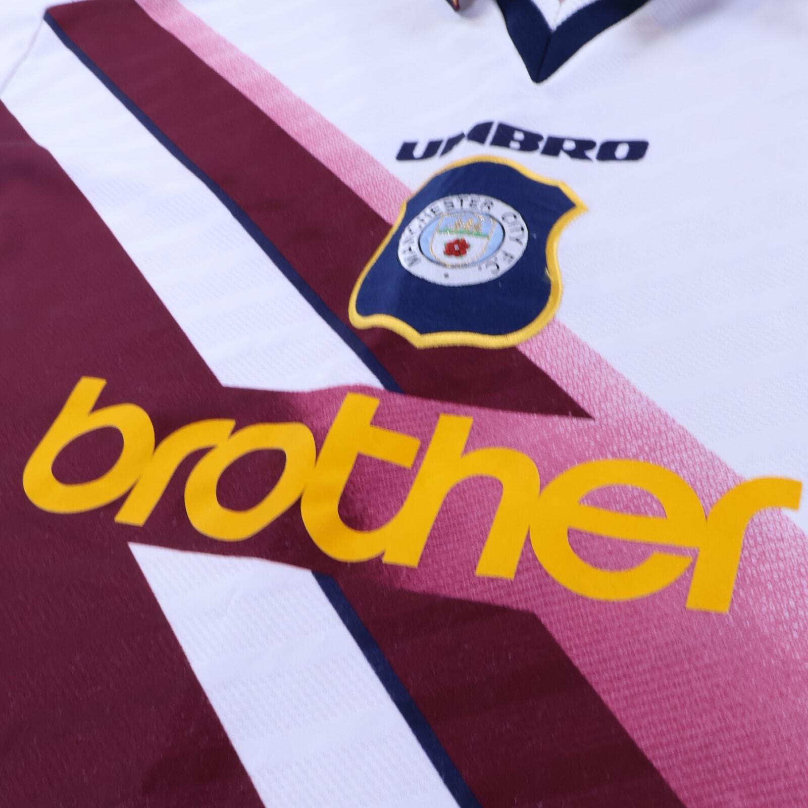 Manchester City 1996/97 Away Shirt - XL- BACK