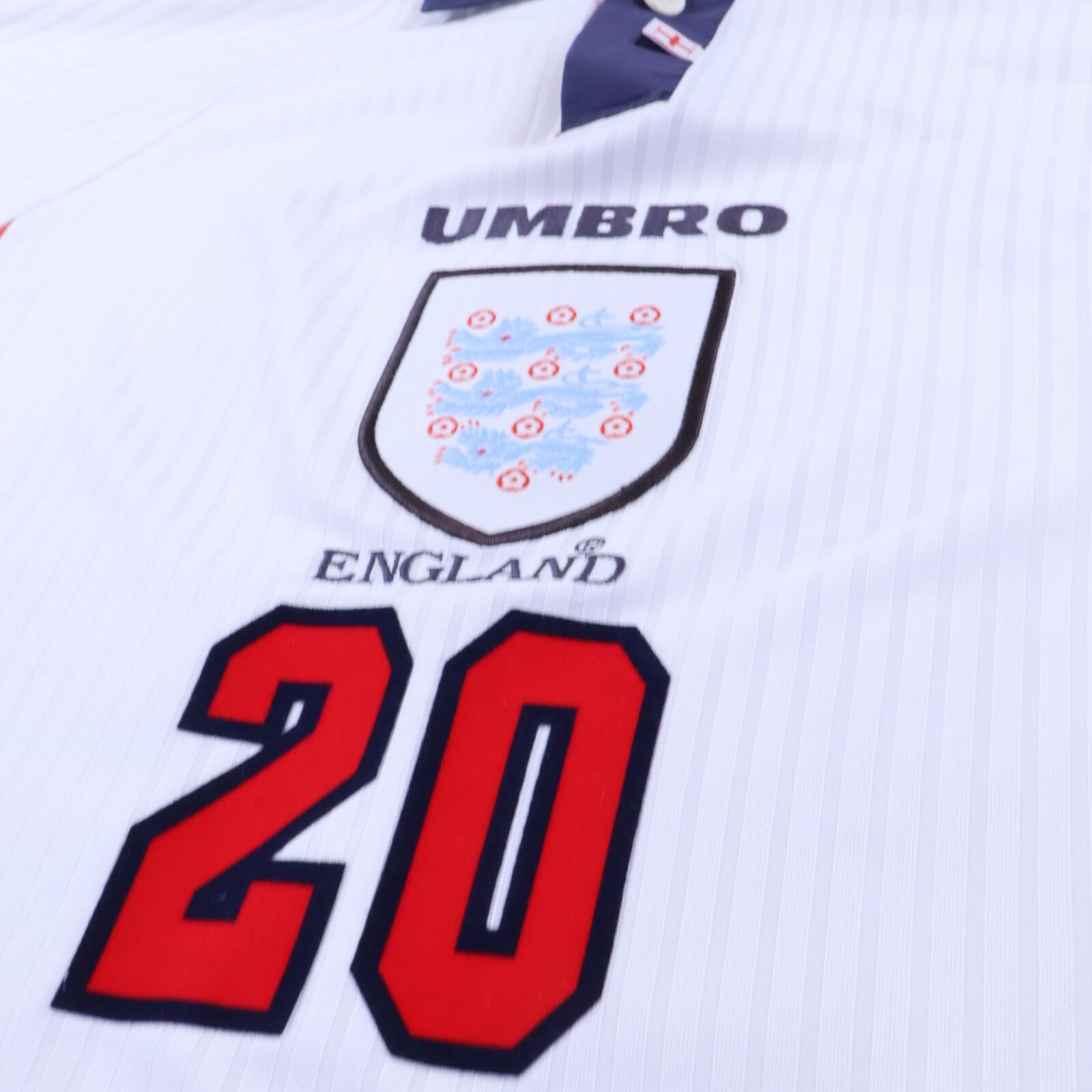 England Owen #20 1997/99 Home Shirt - XL