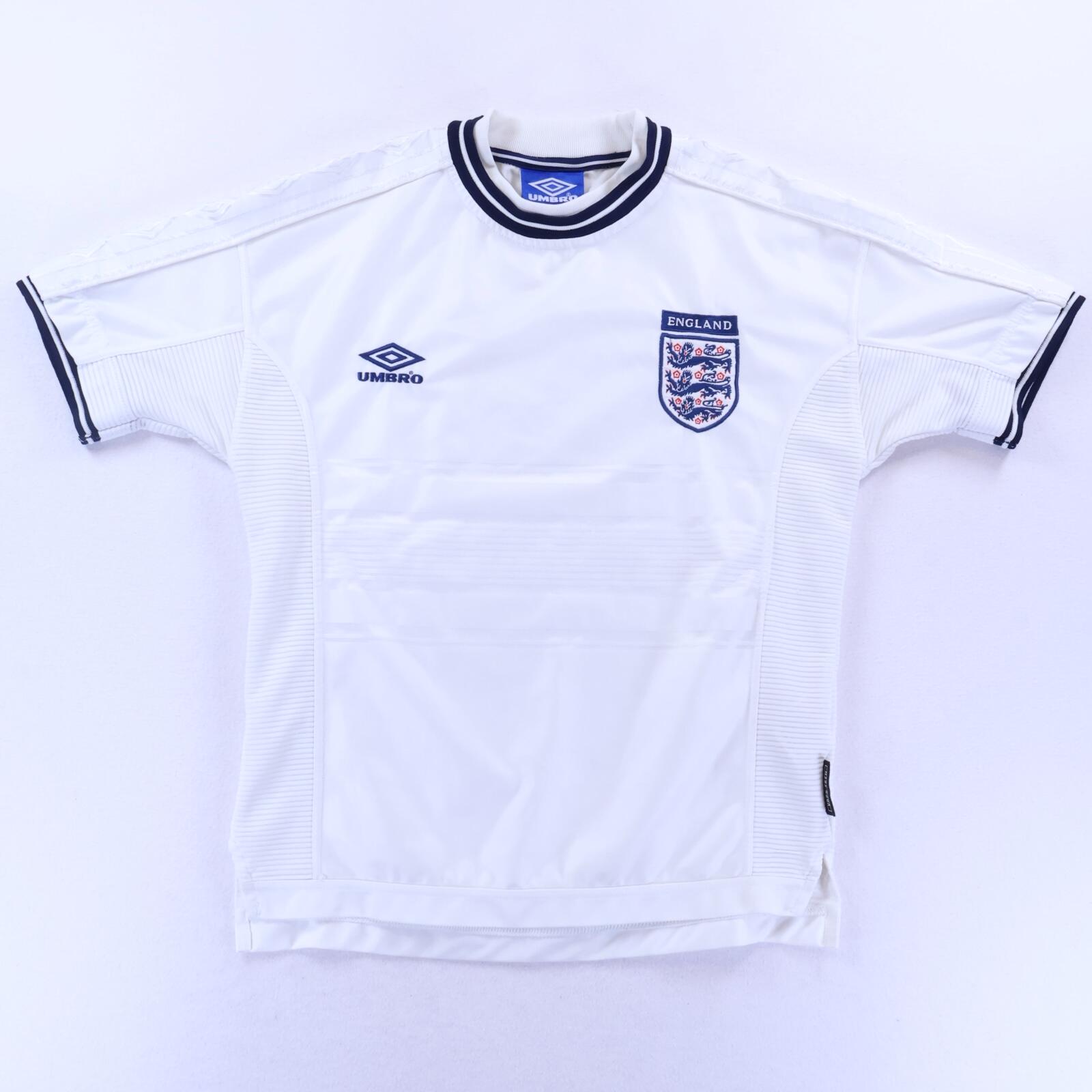 England 1999/01 Home Shirt - X LARGE YOUTH- FRONT