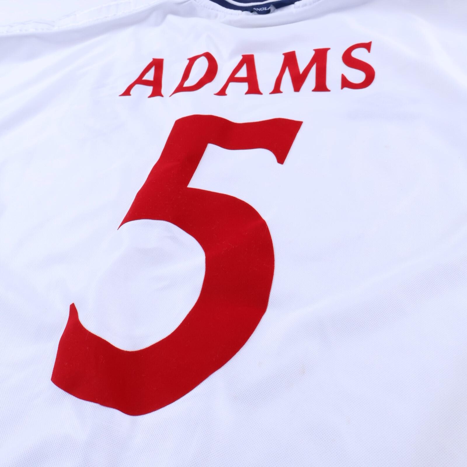 England Adams #5 1999/01 Home Shirt - XL- TAGS