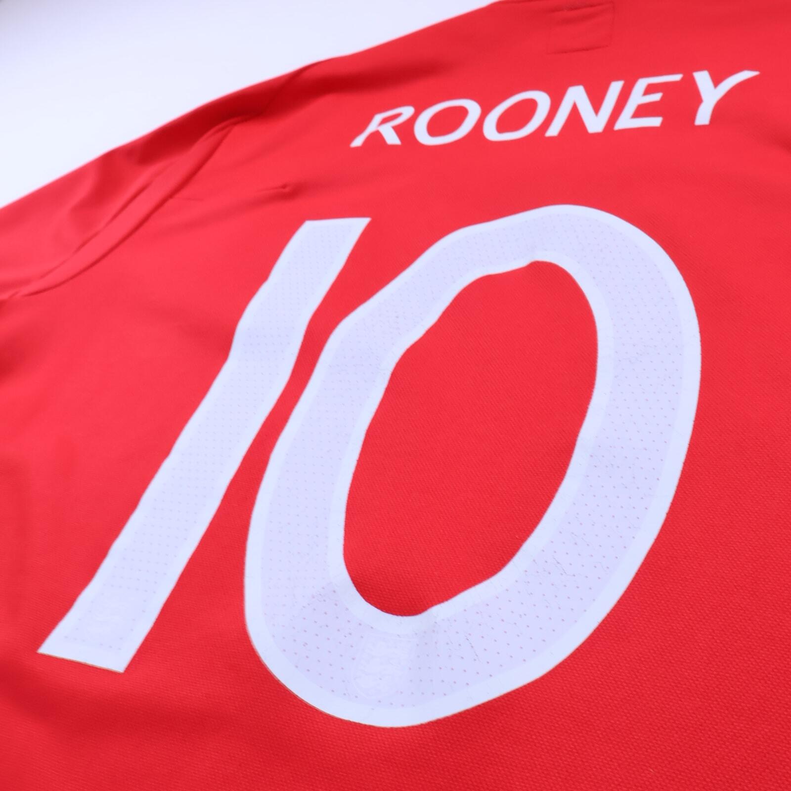 England Rooney #10 2010/11 Away Shirt - XL- TAGS