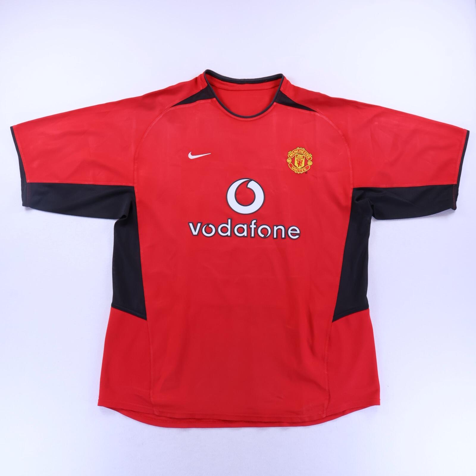 Manchester United Ronaldo #7 2002/04 Home Shirt - XL- BACK