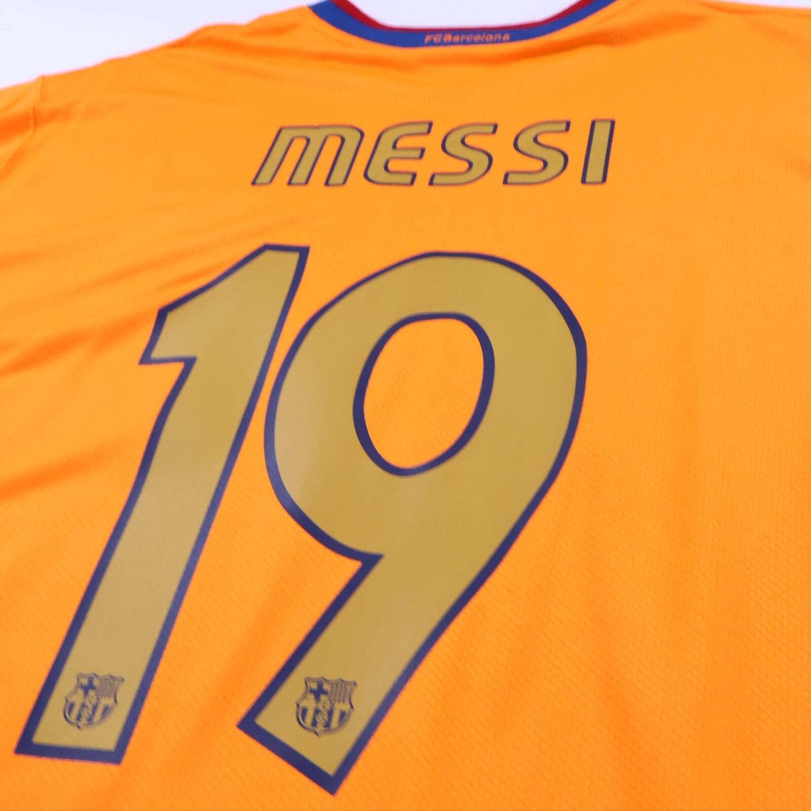 Barcelona Messi #19 2006/08 Away Shirt - XL- TAGS
