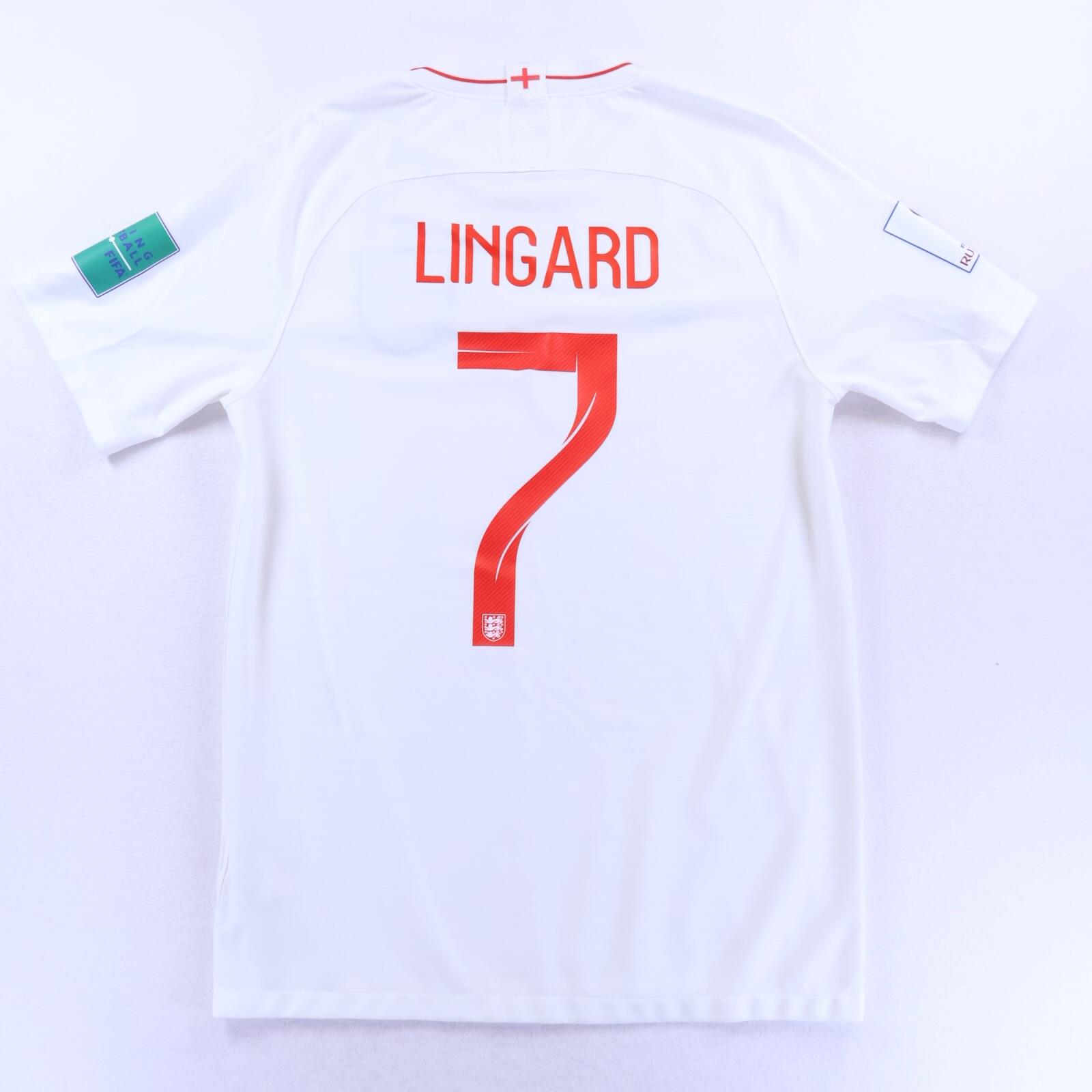 England Lingard #10 2018/19 Home Shirt - M- FRONT