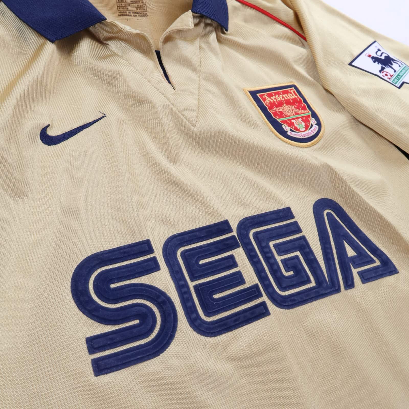 Arsenal Henry #14 2001/02 Away Shirt - L