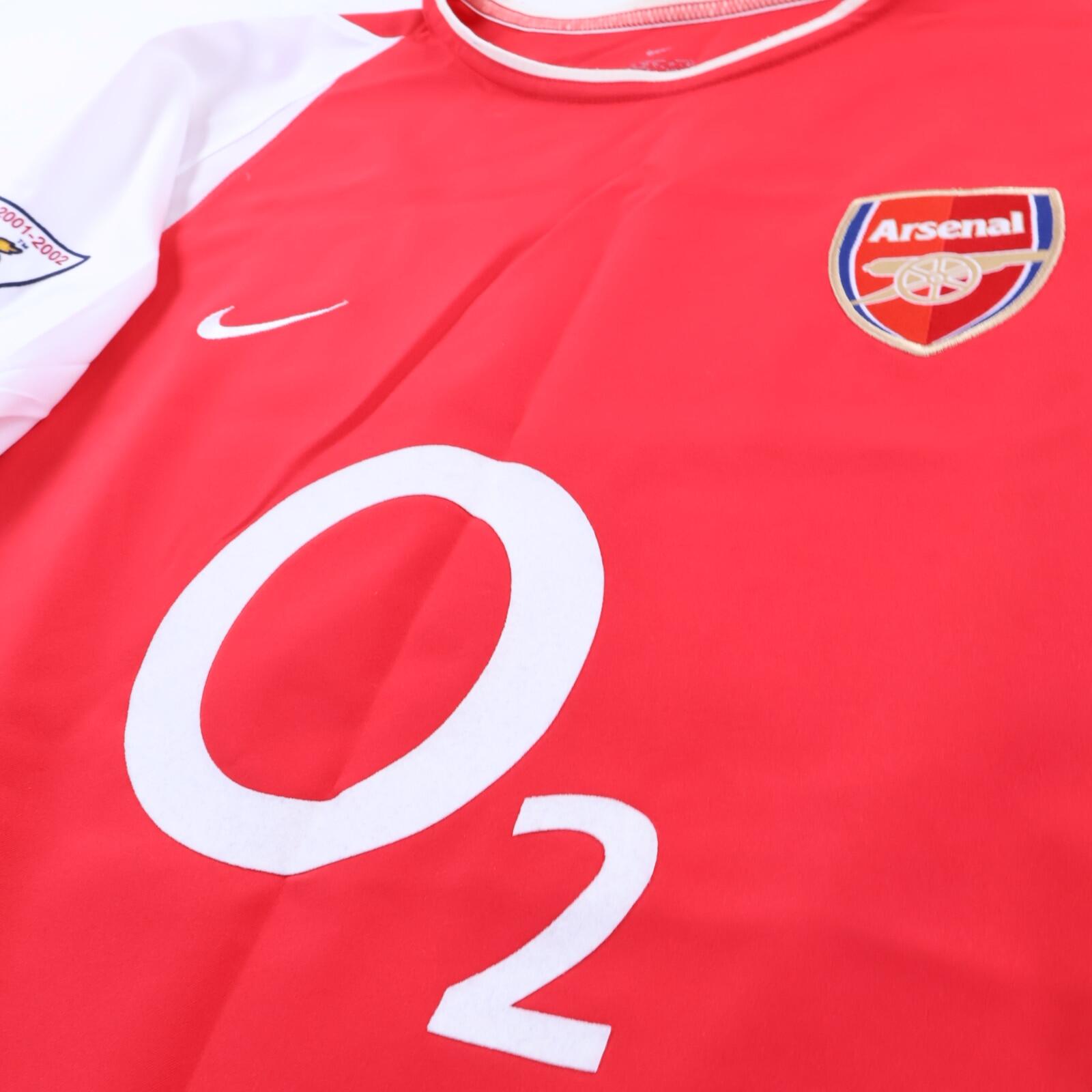 Arsenal Gilberto #19 2002/04 Home Shirt - M