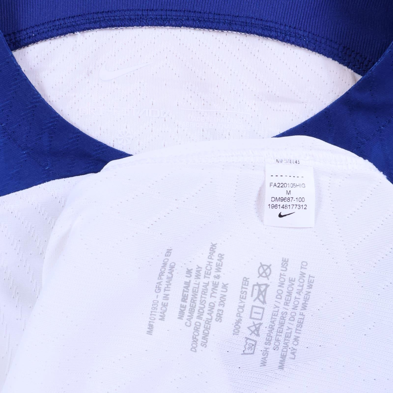 England Bellingham #22 2022/23 Home Shirt - Match Issue - M - TAGS
