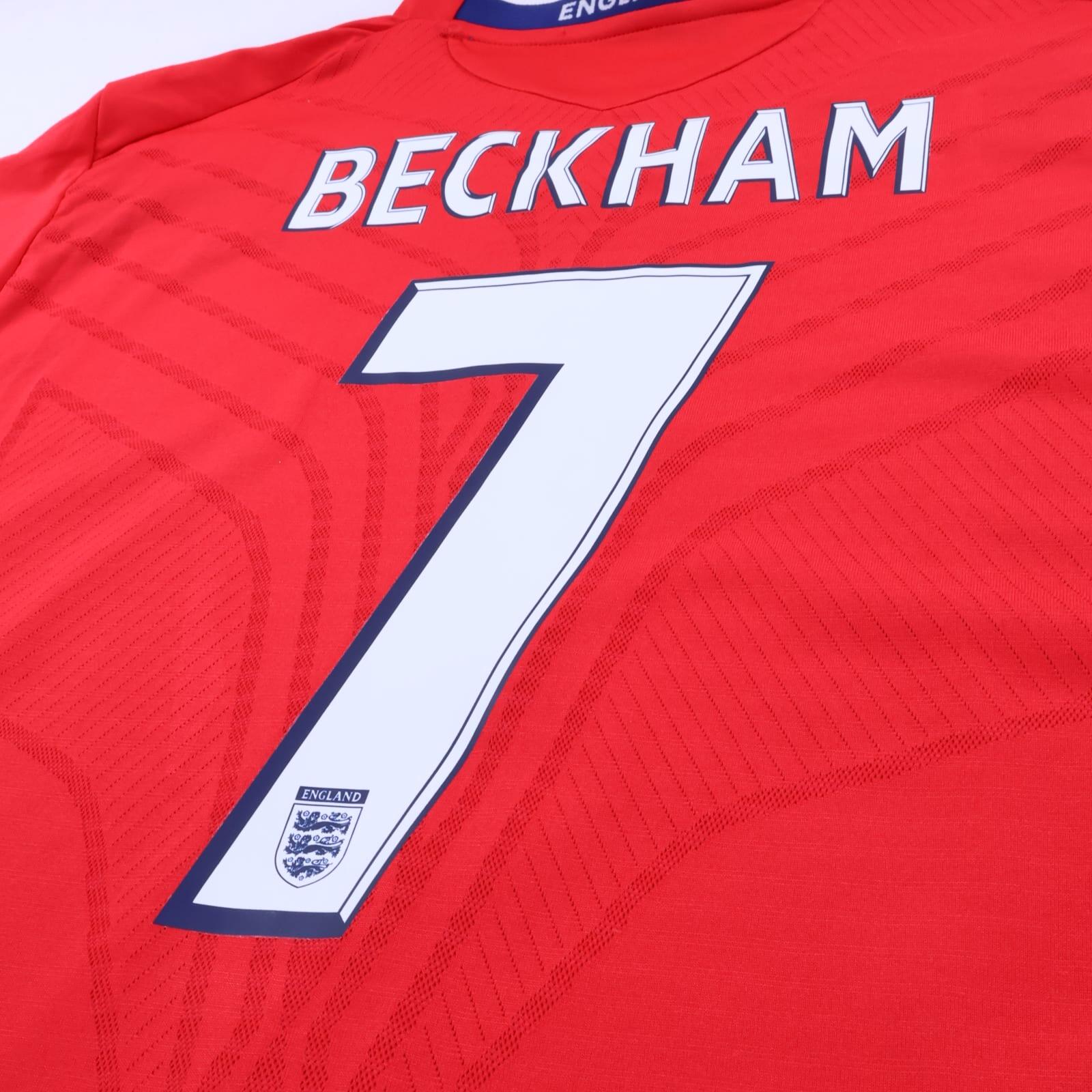 England Beckham #7 2008/10 Away Shirt - 2XL- TAGS
